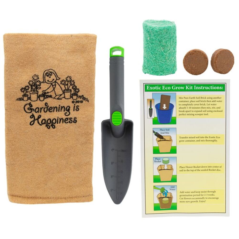 Garden Innovations Flower Rocket Fragrance Bouquet Eco Grow Kit